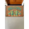 Valerine Life Sevimli Kaktüs Ailesi Welcome Kapı Önü Paspası 45x70cm