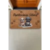 Valerine Life Sevimli Yavru Köpekler Patilerinizi Silin Kapı Önü Paspası 45x70cm
