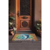 Valerine Life Sevimli Yunus Balığı ve Yıldızlı Welcome Kapı Önü Paspası 45x70cm