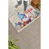 Valerine Life Şirin Cüce Dedesi Welcome Kapı Önü Paspası 45x70cm
