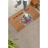 Valerine Life Taş Devri Yaba Daba Du Welcome Hoş Geldiniz Kapı Önü Paspası 45x70cm