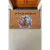 Valerine Life Taş Devri Yaba Daba Du Welcome Hoş Geldiniz Kapı Önü Paspası 45x70cm