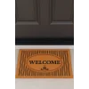 Valerine Life Velür Coco Dokulu Welcome Hoş Geldiniz Kapı Önü Dış Mekan Paspası 45x70cm 27YCM260103