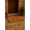 Valerine Life Velür Coco Dokulu Welcome Hoş Geldiniz Kapı Önü Dış Mekan Paspası 45x70cm 27YCM260108