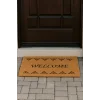 Valerine Life Velür Coco Dokulu Welcome Hoş Geldiniz Kapı Önü Dış Mekan Paspası 45x70cm 27YCM260108