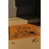 Valerine Life Velür Coco Dokulu Welcome Hoş Geldiniz Kapı Önü Dış Mekan Paspası 45x70cm 27YCM260110