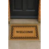 Valerine Life Velür Coco Dokulu Welcome Hoş Geldiniz Kapı Önü Dış Mekan Paspası 45x70cm 27YCM260129