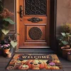 Valerine Life Sevimli Bal Kabakları Welcome Kapı Önü Paspası 45x70cm