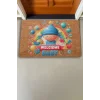 Valerine Life Yeni Doğan Balonlu Welcome Hoş Geldin Bebek Kapı Önü Paspası 45x70cm