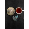 Valerine Life Zeugma Çingene Kız Figürlü Yıkanabilir Kaydırmaz Ofis Çay ve Fincan Bardak Altlığı 10x10cm 6 Adet