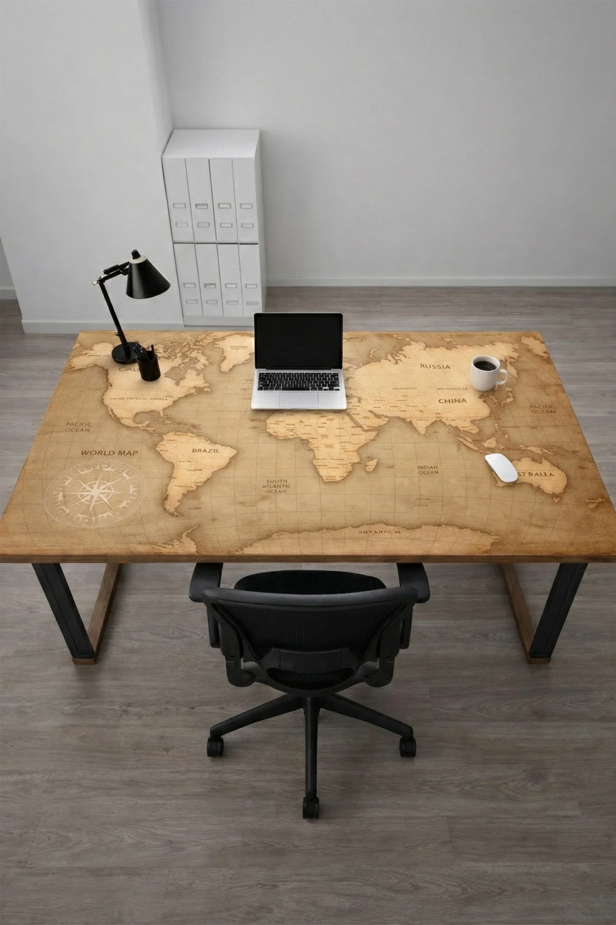 SonicTouch Deri Masa Matı Pürüzsüz Yüzey Silinebilir Kaymaz Pad Gamer Ev Ofis Sessiz Düzenli Çalışma Alanı