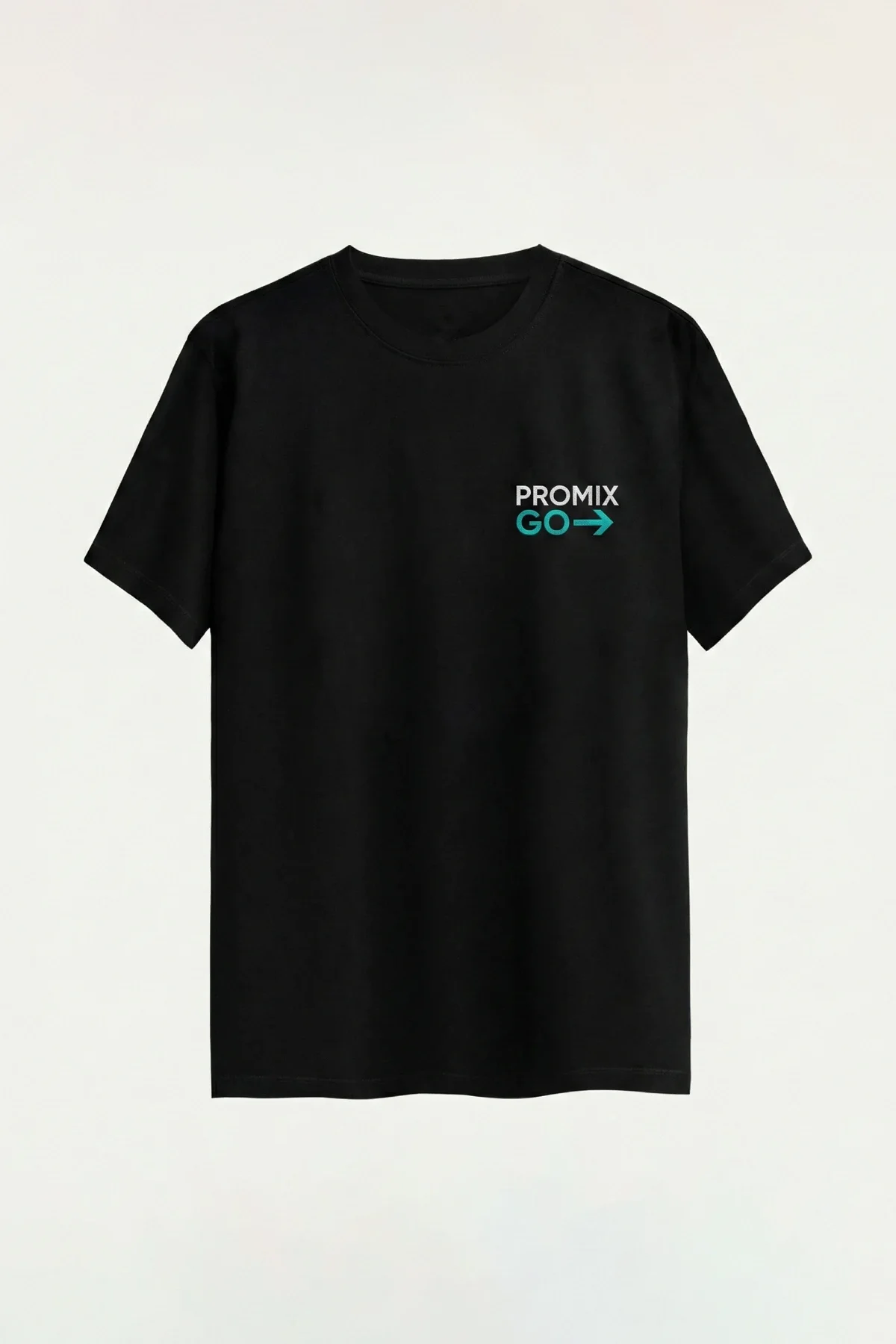 Promix Go Unisex T-Shirt Yuvarlak Yaka Kısa Kol Kişiye İsme Özel Tasarım Private Label New Design