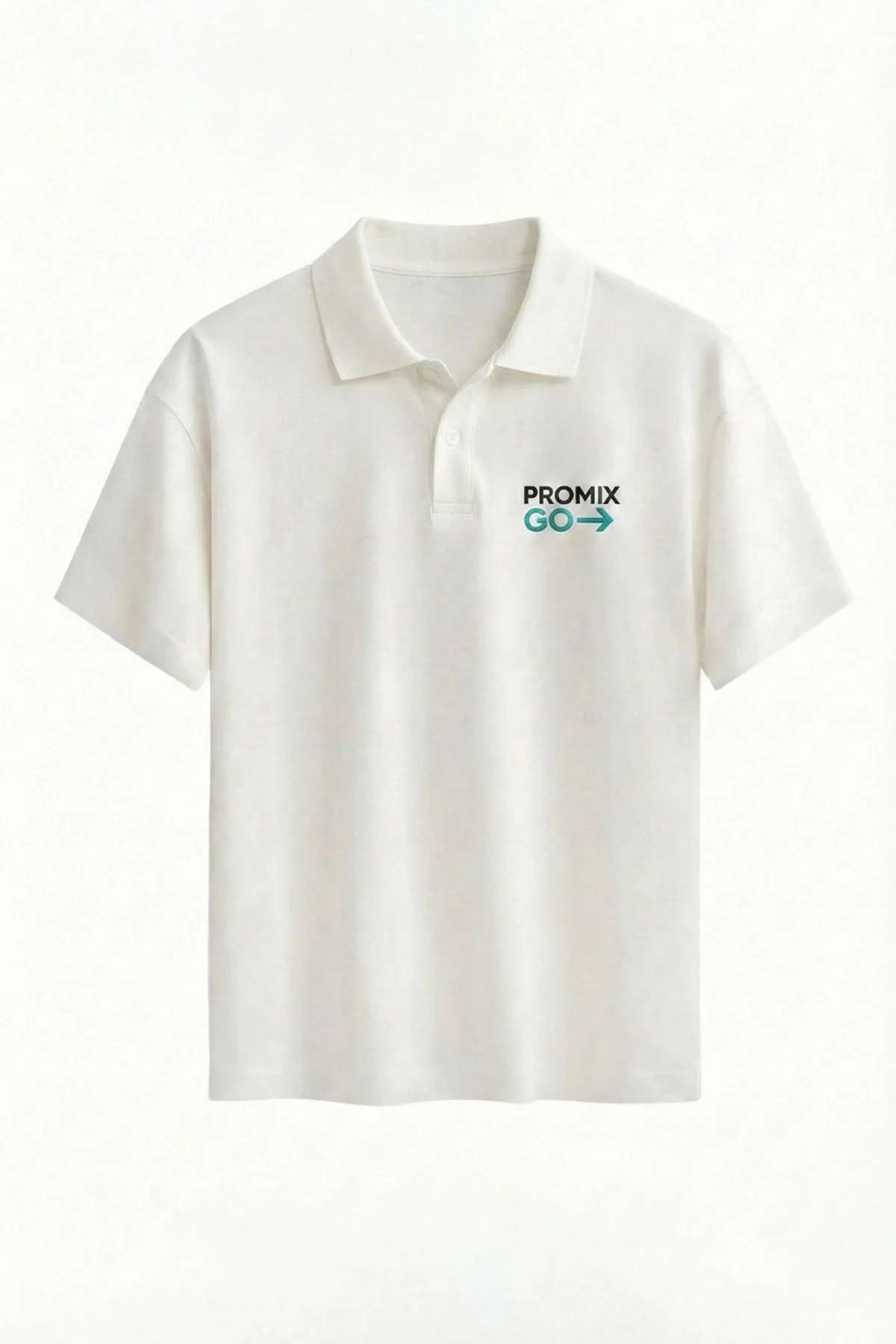Promix Go Unisex T-Shirt Polo Yaka Kısa Kol Kişiye İsme Özel Tasarım Private Label New Design