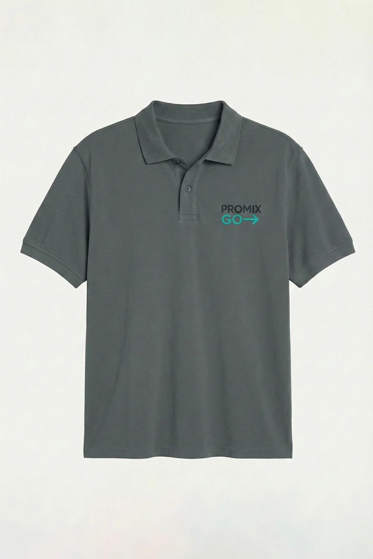 Promix Go Unisex T-Shirt Polo Yaka Kısa Kol Kişiye İsme Özel Tasarım Private Label New Design