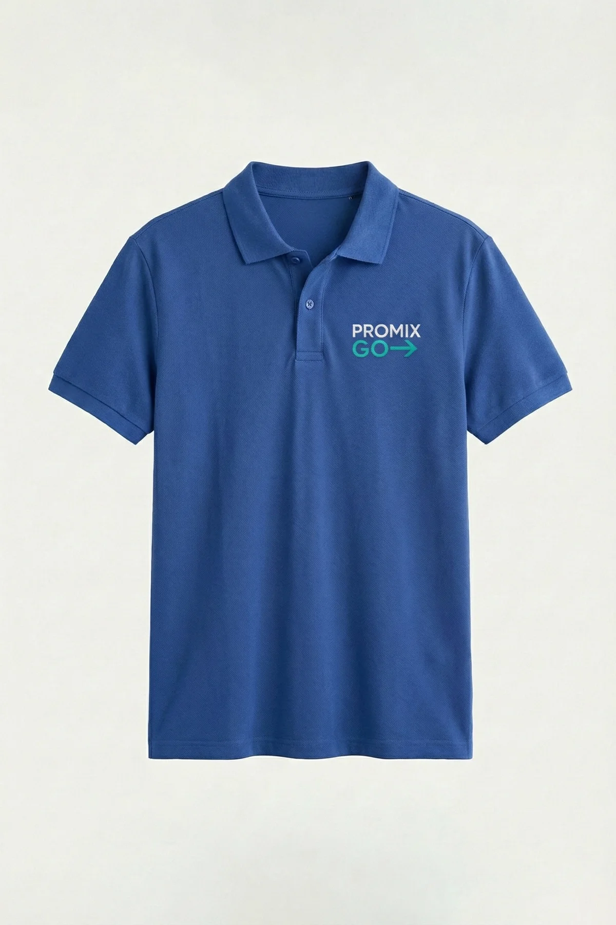 Promix Go Unisex T-Shirt Polo Yaka Kısa Kol Kişiye İsme Özel Tasarım Private Label New Design