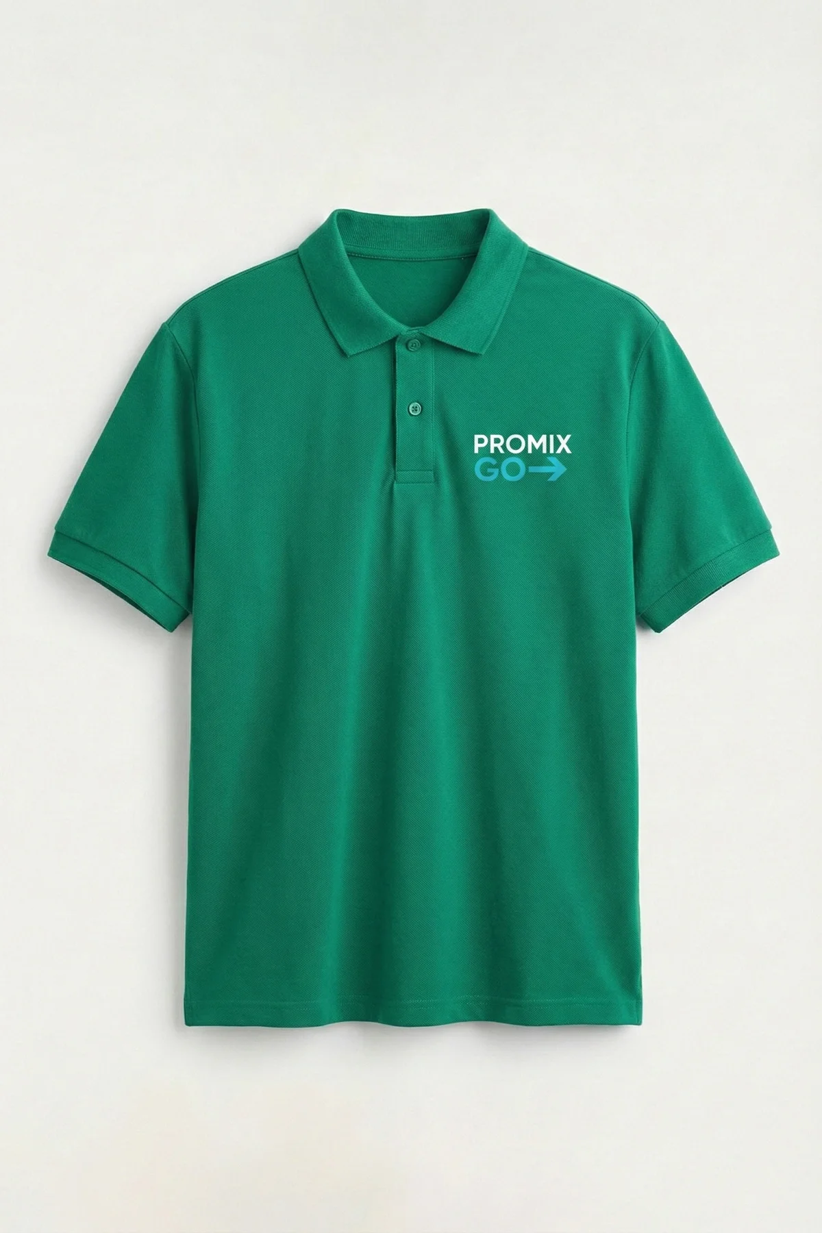Promix Go Unisex T-Shirt Polo Yaka Kısa Kol Kişiye İsme Özel Tasarım Private Label New Design