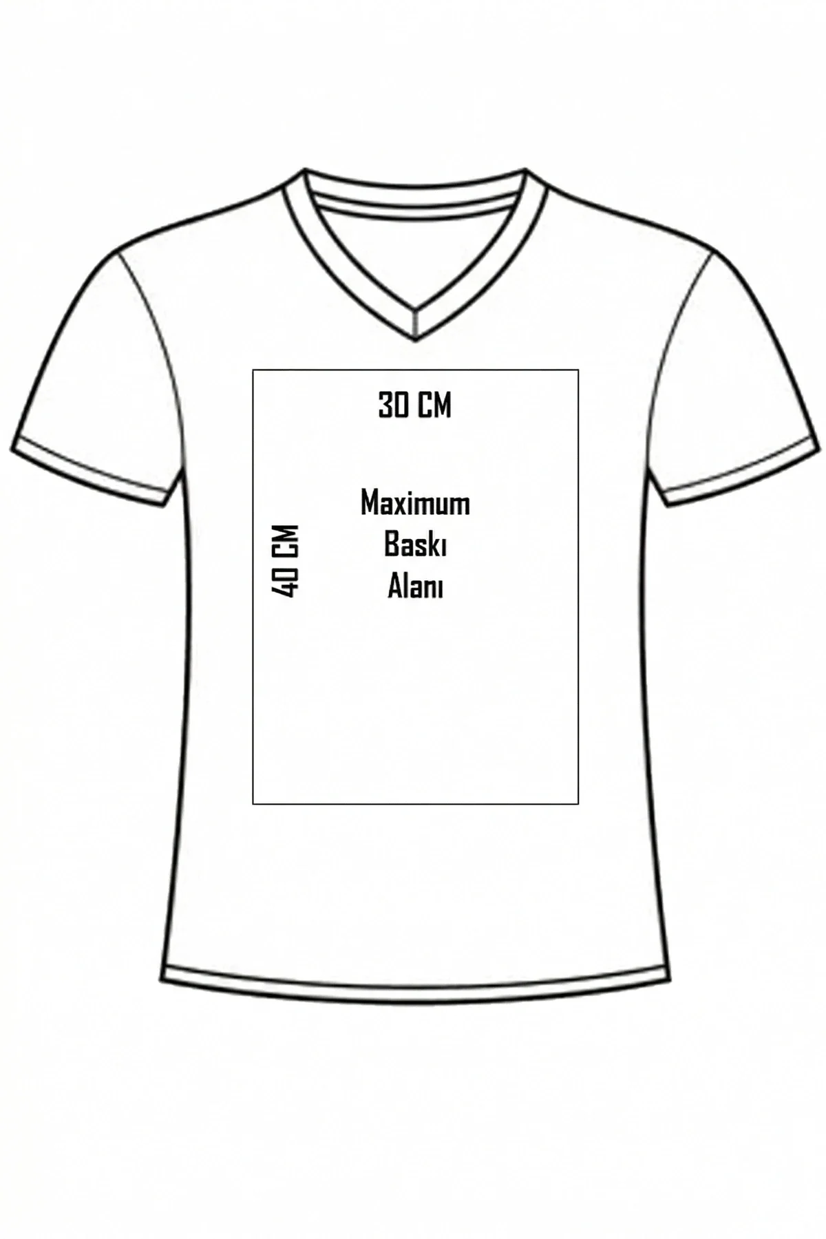 Promix Go Unisex T-Shirt V Yaka Kısa Kol Kişiye İsme Özel Tasarım Private Label New Design