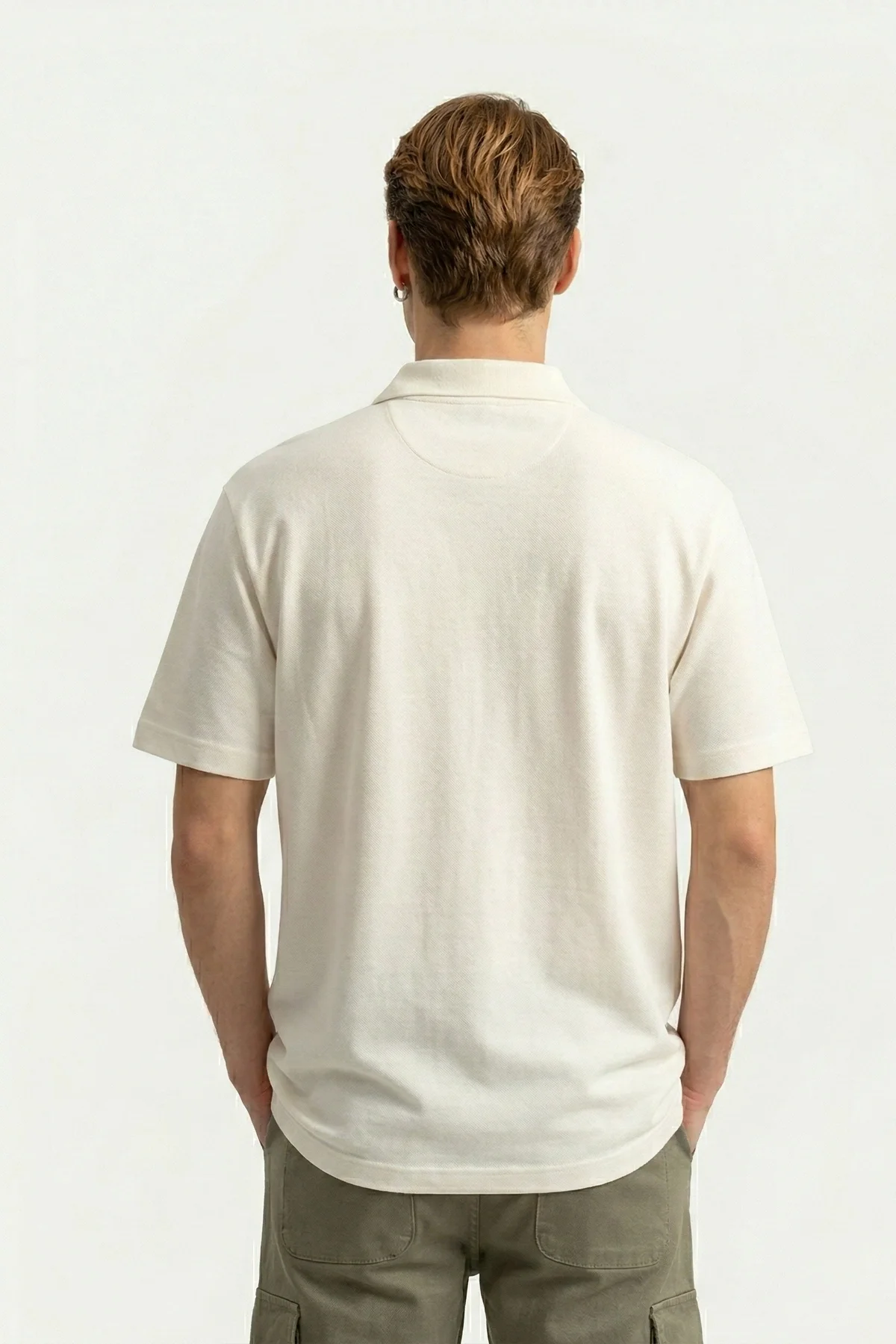 Hawk Era T-Shirt Erkek Siyah Beyaz Polo Yaka Kısa Kol Tişört Güçlü Duruş, Sınırsız Rahatlık