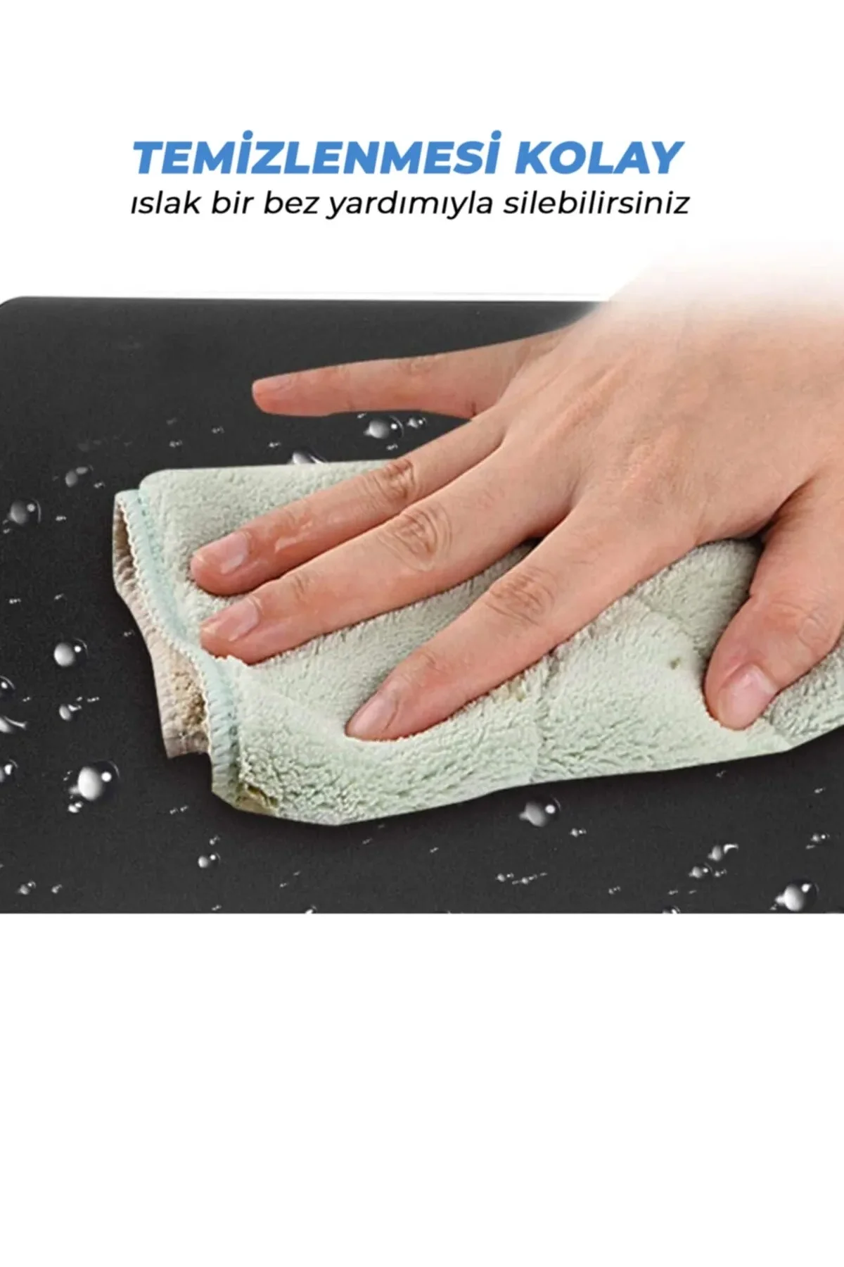 SonicTouch Kırmızı Neon Akrep Pürüzsüz Yüzey Kaymaz Taban Dikişsiz Gamer Oyuncu Mouse Pad 19x23cm