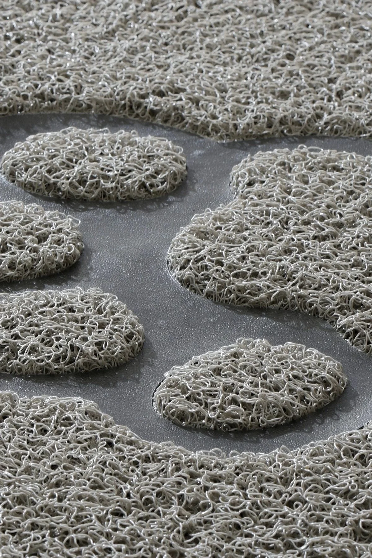 MatGo Pati Kedi Kumu Matı Çift Katlı Sıvı Geçirmez Kaymaz Elekli Yıkanabilir Kedi Tuvaleti Paspası 40x60cm