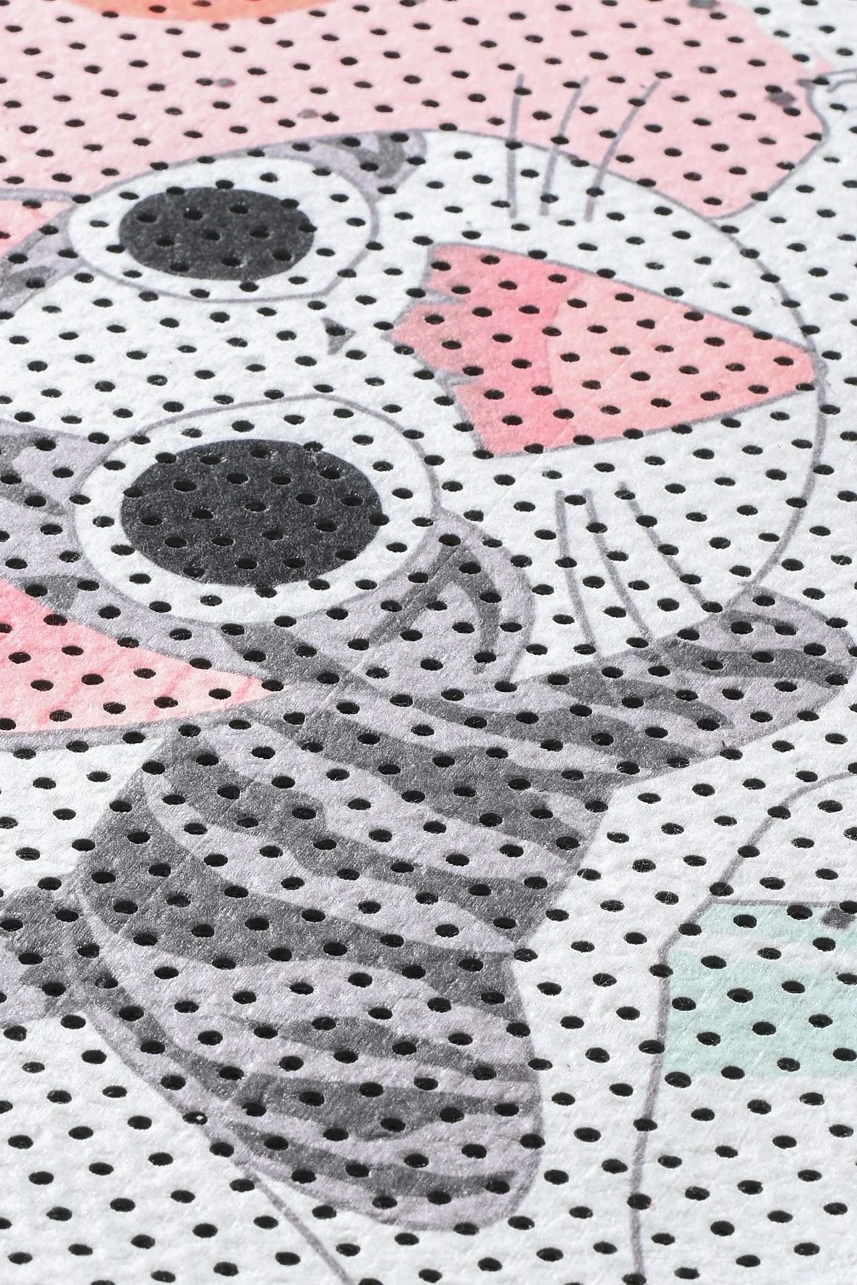 MatGo Pati Kedi Kumu Matı Çift Katlı Sıvı Geçirmez Kaymaz Elekli Yıkanabilir Kedi Tuvaleti Paspası 40x60cm