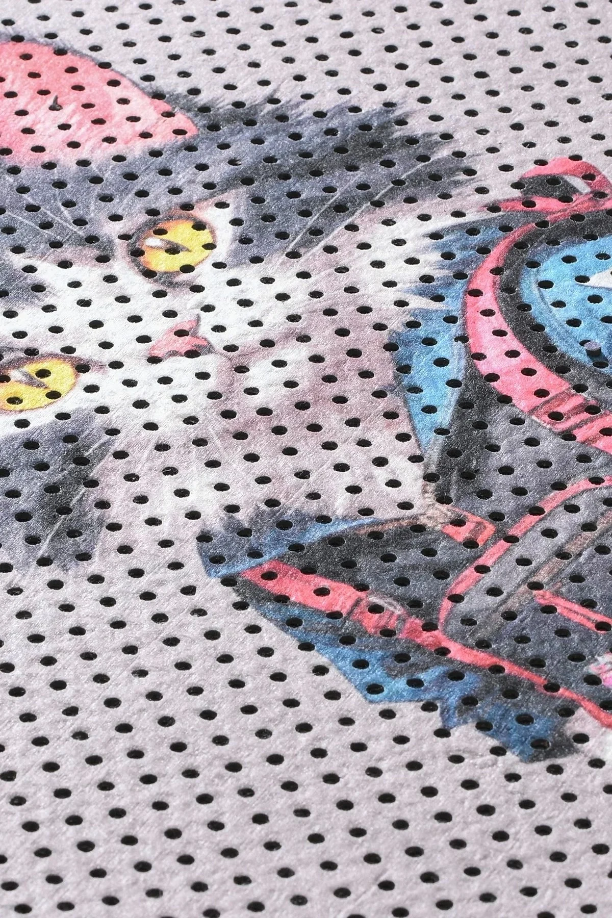 MatGo Pati Kedi Kumu Matı Çift Katlı Sıvı Geçirmez Kaymaz Elekli Yıkanabilir Kedi Tuvaleti Paspası 40x60cm