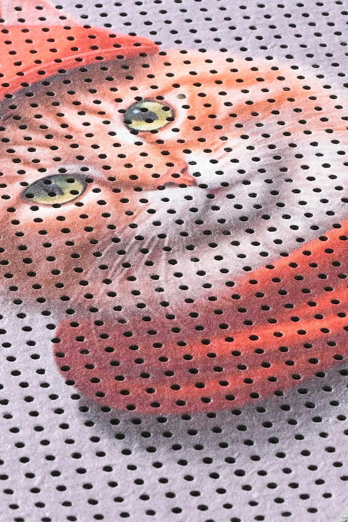 MatGo Pati Kedi Kumu Matı Çift Katlı Sıvı Geçirmez Kaymaz Elekli Yıkanabilir Kedi Tuvaleti Paspası 40x60cm