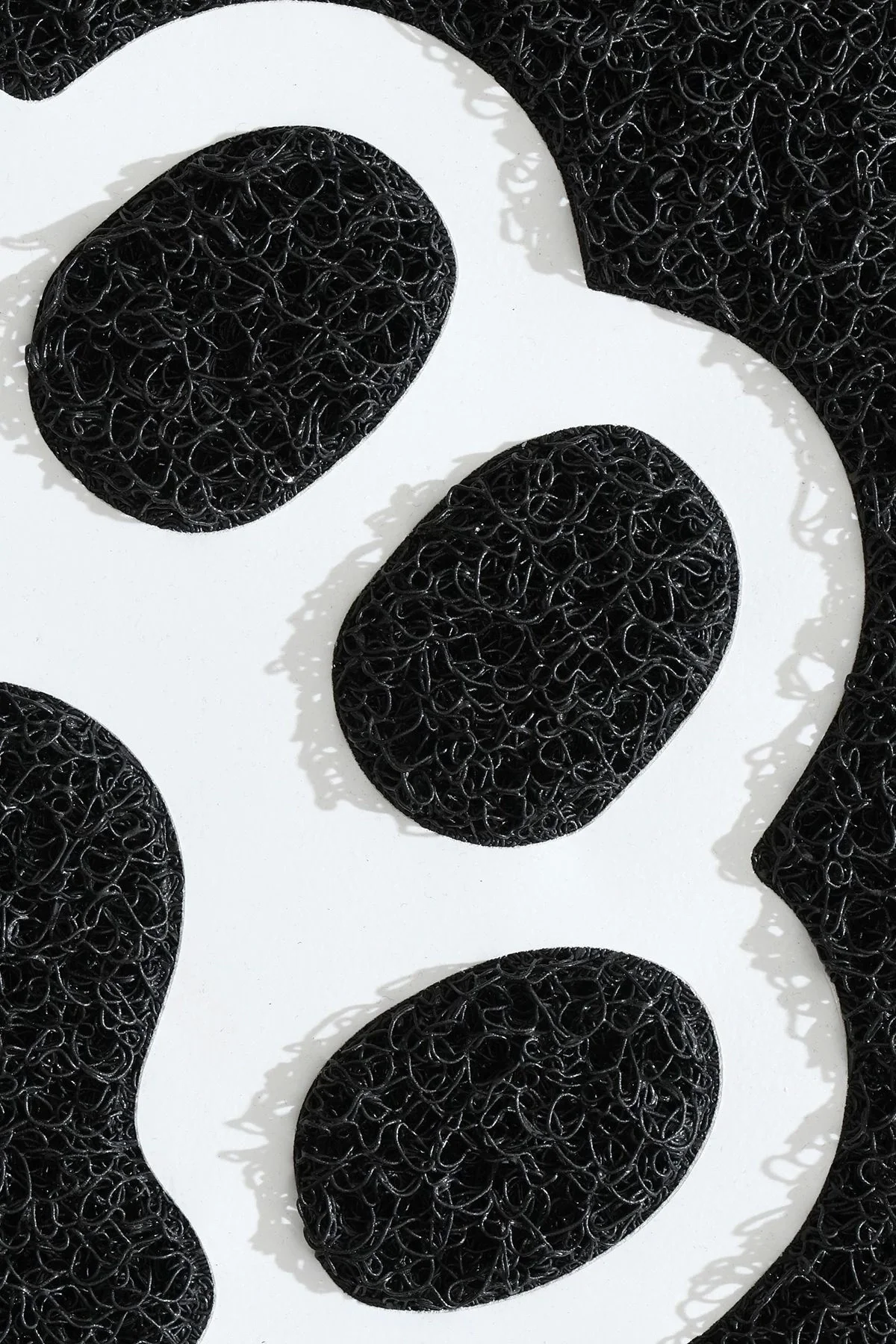 MatGo Pati Kedi Kumu Matı Çift Katlı Sıvı Geçirmez Kaymaz Elekli Yıkanabilir Kedi Tuvaleti Paspası 40x60cm