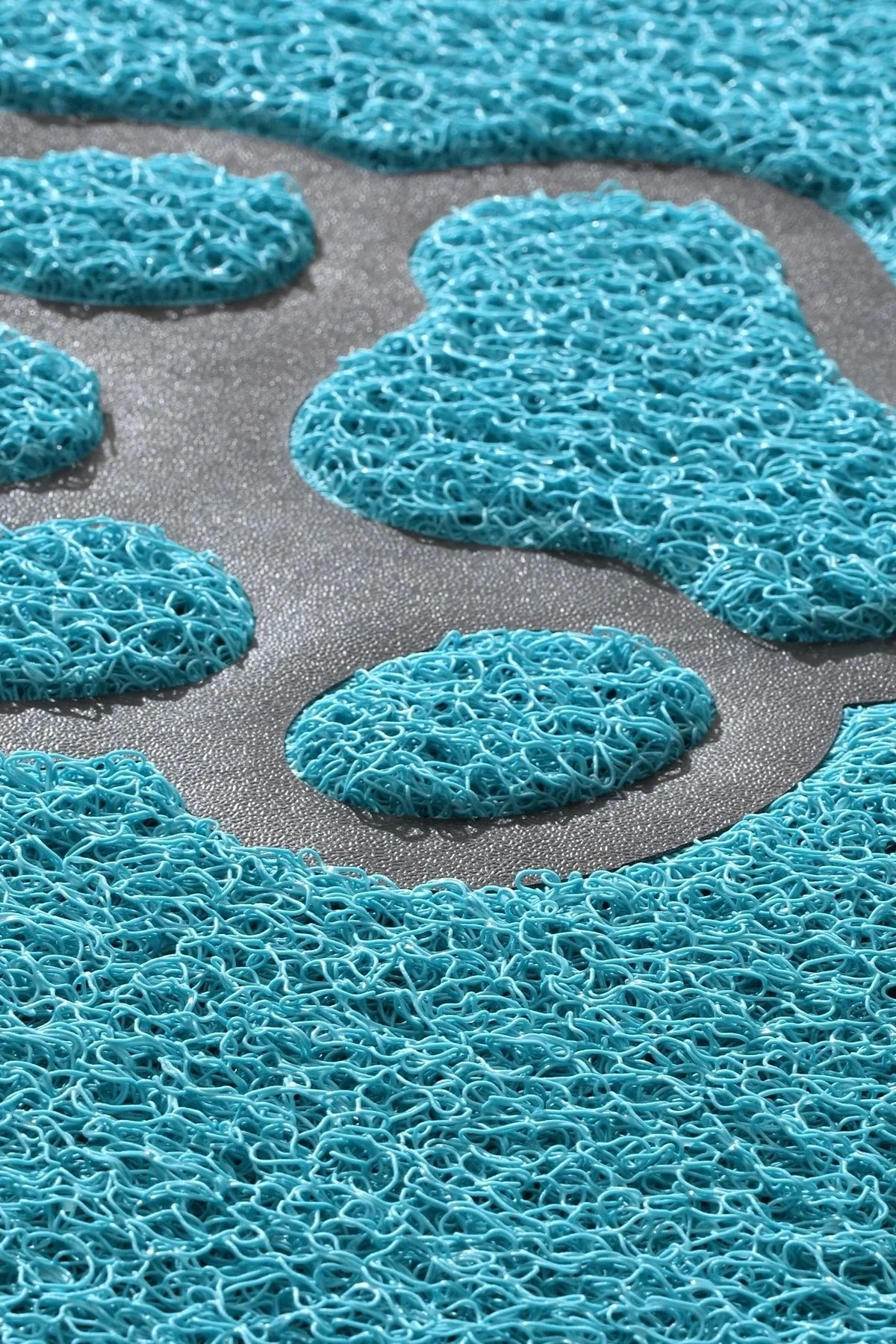 MatGo Pati Kedi Kumu Matı Çift Katlı Sıvı Geçirmez Kaymaz Elekli Yıkanabilir Kedi Tuvaleti Paspası 40x60cm