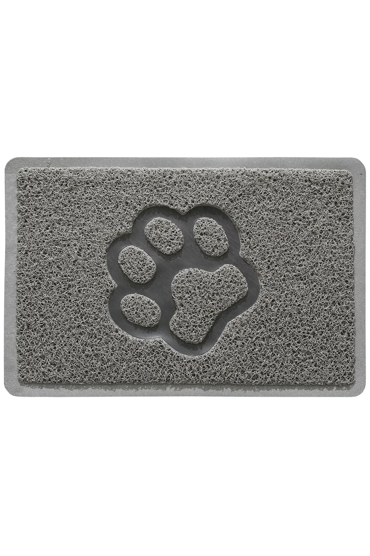 MatGo Pati Kedi Kumu Matı Çift Katlı Sıvı Geçirmez Kaymaz Elekli Yıkanabilir Kedi Tuvaleti Paspası 40x60cm