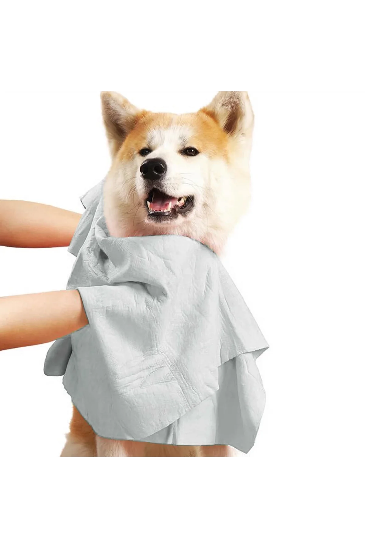 MivelaCure Tek Kullanımlık Kedi Köpek Kurutma Evcil Hayvan Banyo Temizlik Kurulama Pet Havlusu 40x80cm 100 Adet