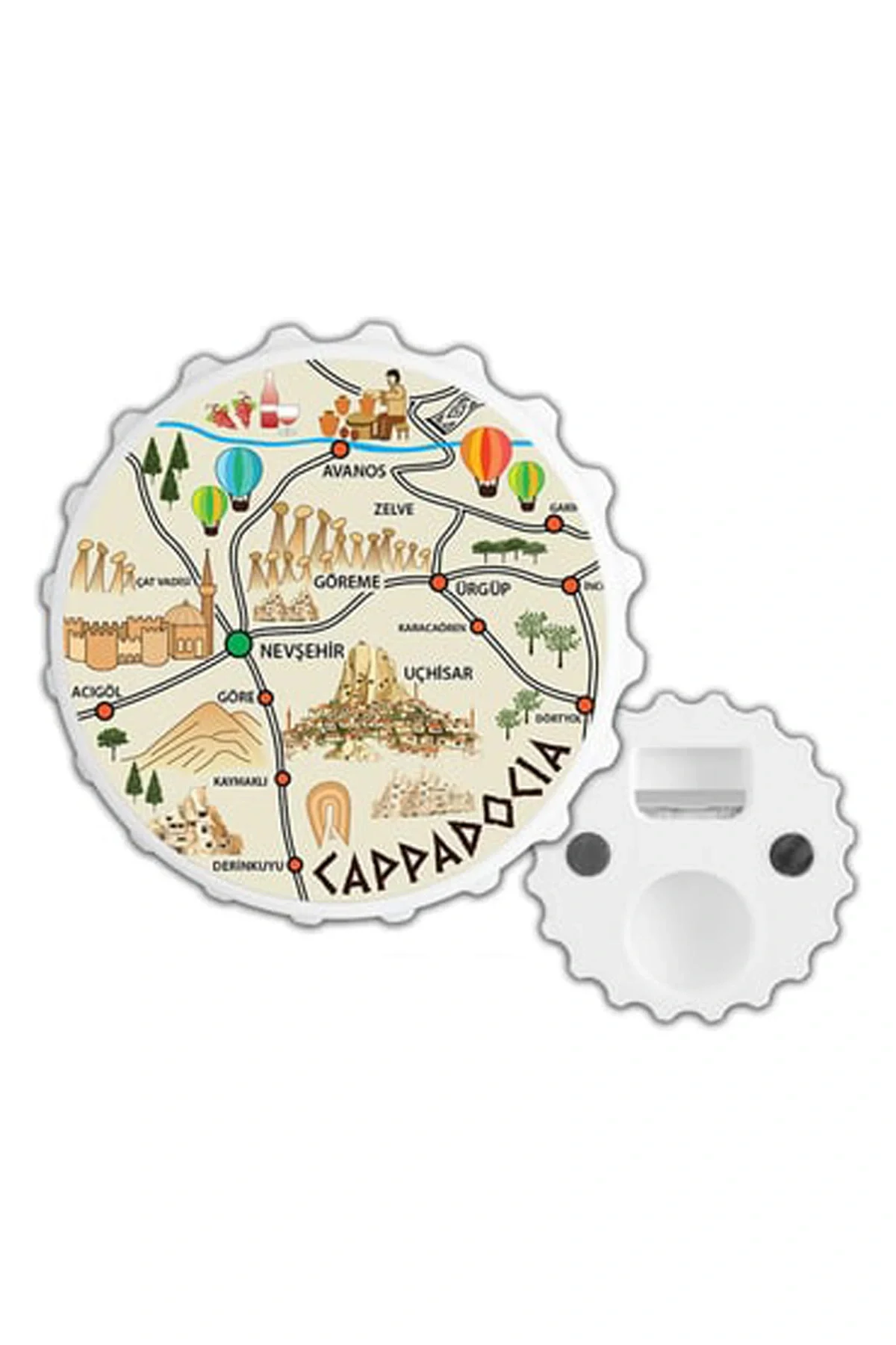 Promix Go Magnet Şişe Açacağı 77mm Kişiye veya Firmaya Özel Hediyelik Reklam Promosyon Ürünü Mıknatıslı Buzdolabı Açacak, Logolu Özel Baskı