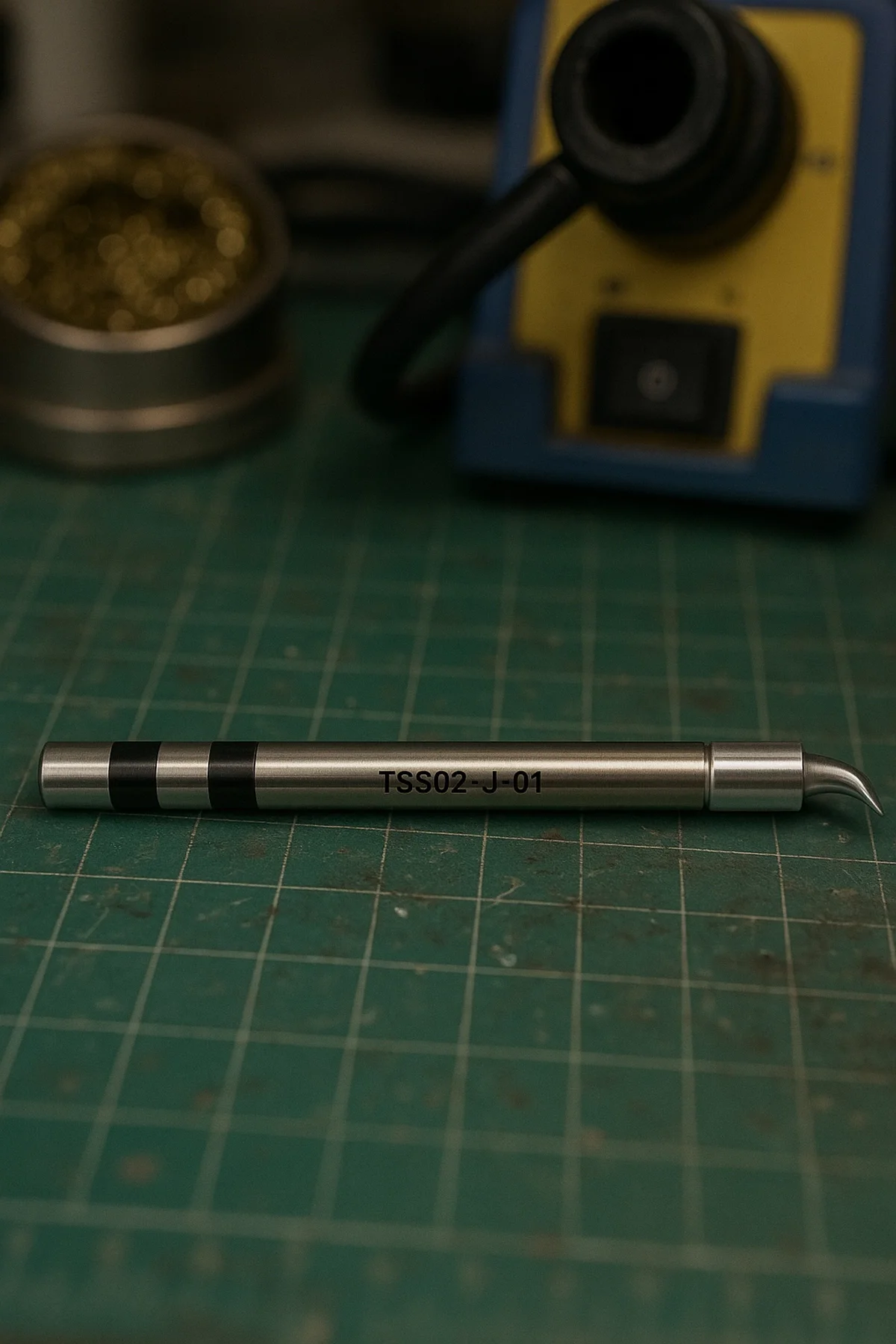 Quick TSS02-J-01 Havya Ucu – Kavisli Lehimleme Ucu (TS1200A Uyumlu)