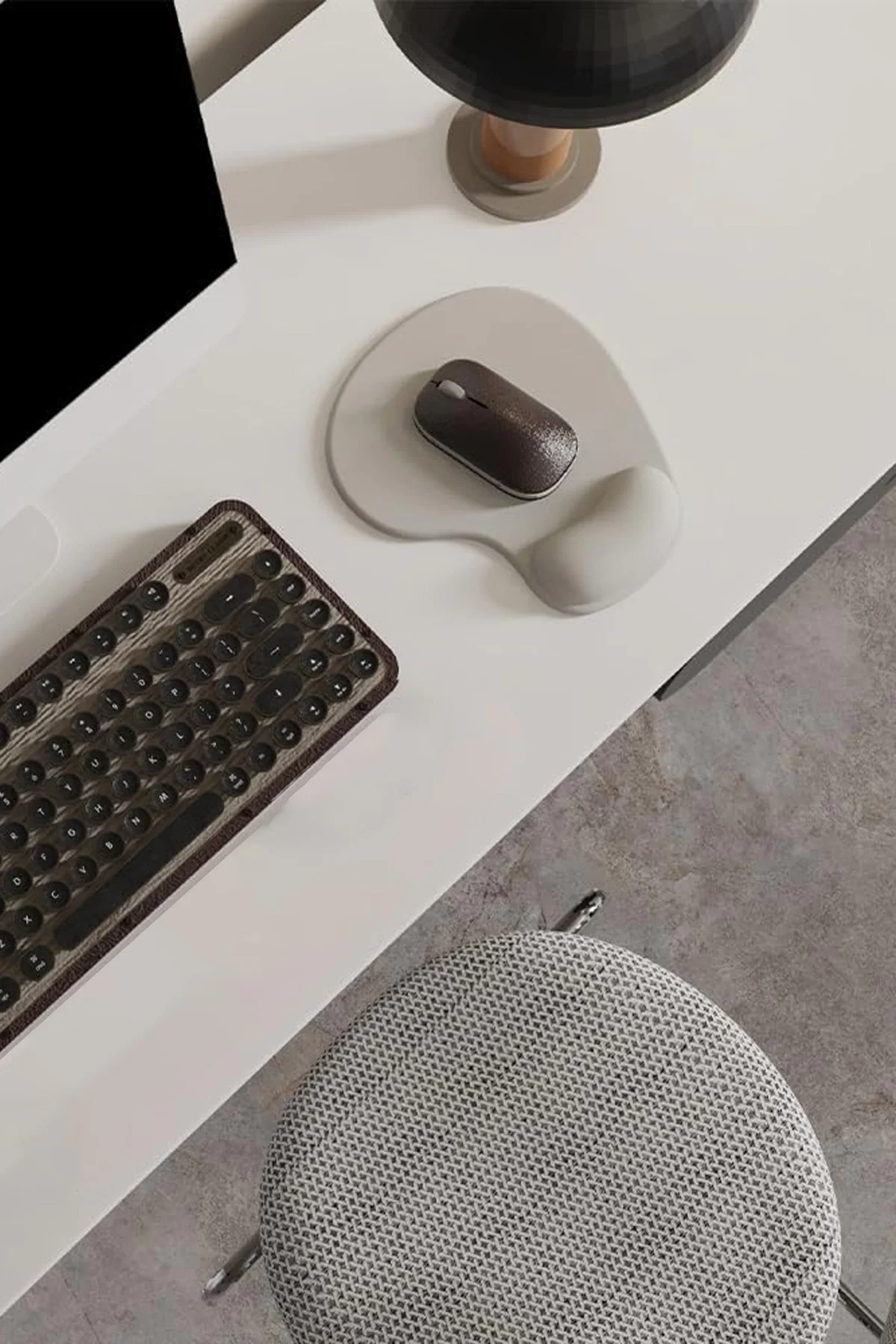 Promix Go Bilek Destekli Damla Tipi Kişiye veya Firmaya Özel Tasarım Private Label New Design Mouse Pad 20x22cm