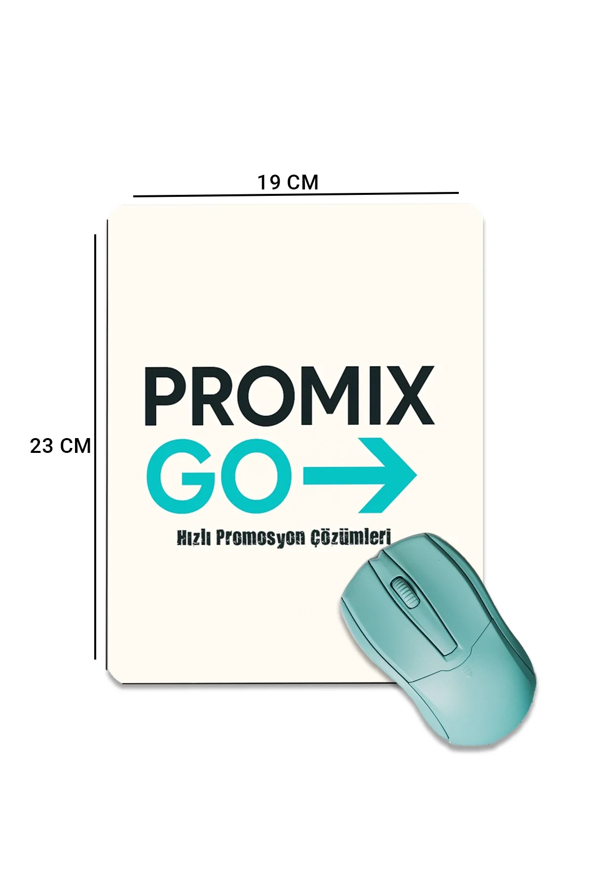 Promix Go Kişiye veya Firmaya Özel Tasarım Private Label New Design Mouse Pad 19x23cm