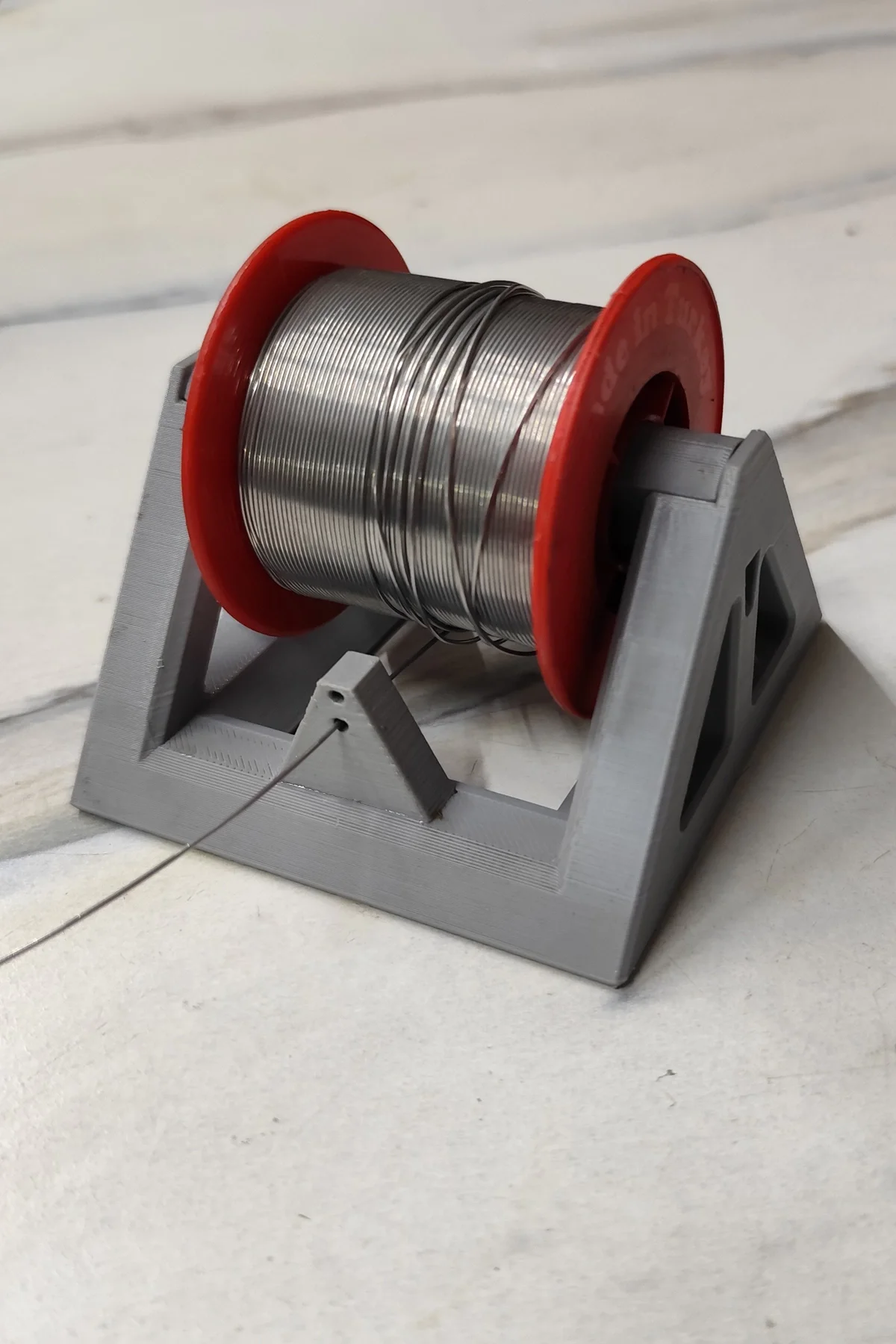 SonicTouch Makara Lehim Teli Plastik Standı Kompakt, Dayanıklı ve Pratik Tutucu