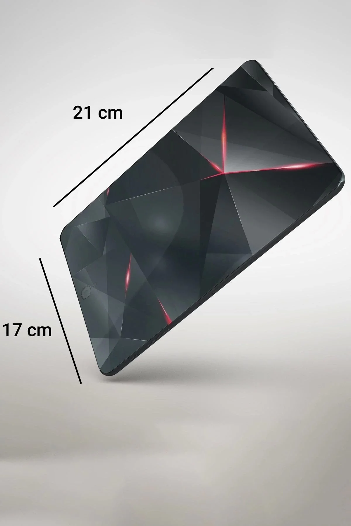 SonicTouch Siyah Kaydırmaz Gaming Oyuncu Masaüstü Dikişsiz Mouse Pad 17x21cm