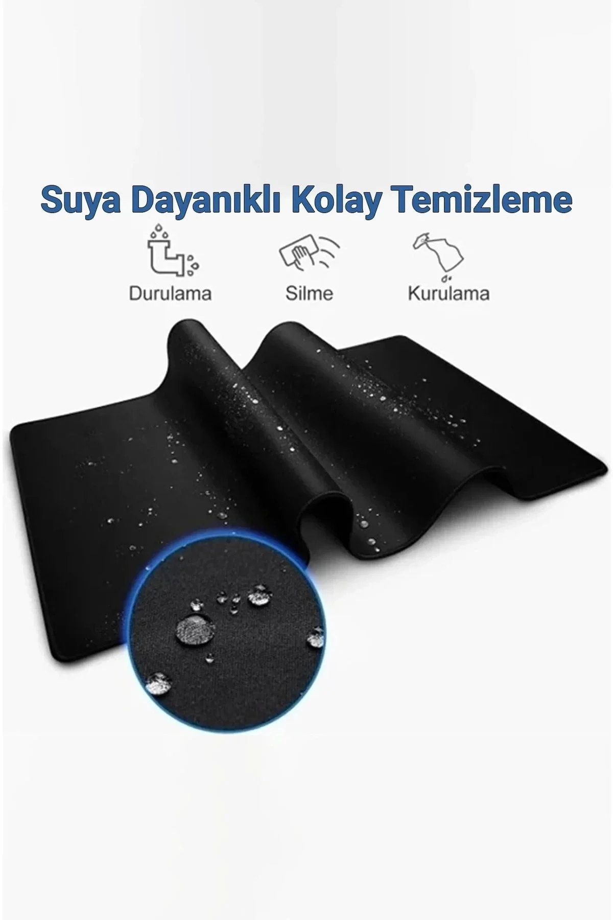 SonicTouch UltraGrand Vosvos Gamer Oyuncu Xxl Gri Klavye Mouse Pad 40x90Cm