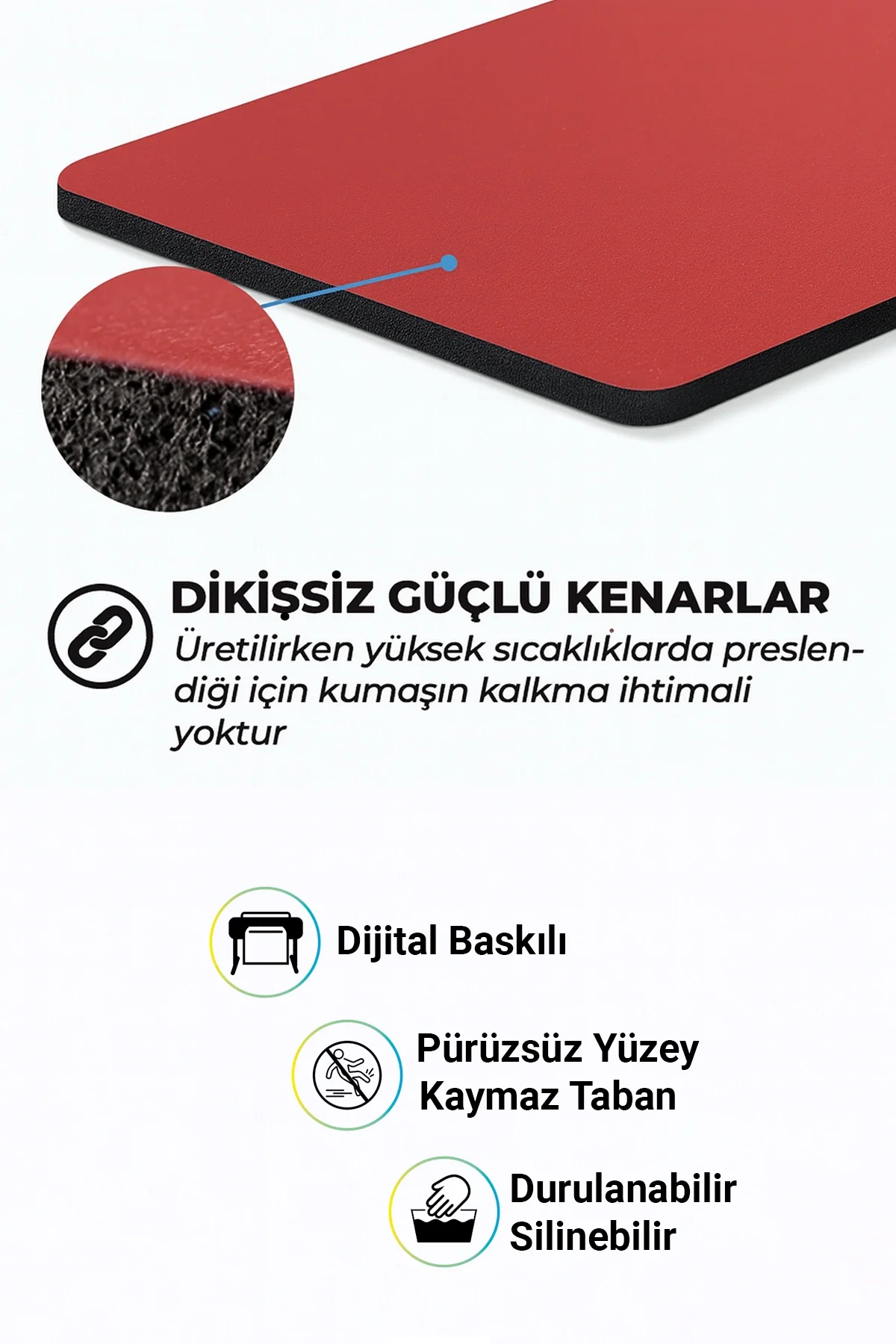 SonicTouch Windows Klavye Kısayol Tuşları Tablosu Referans Kılavuzu Xxl Klavye Mouse Pad 40x90Cm