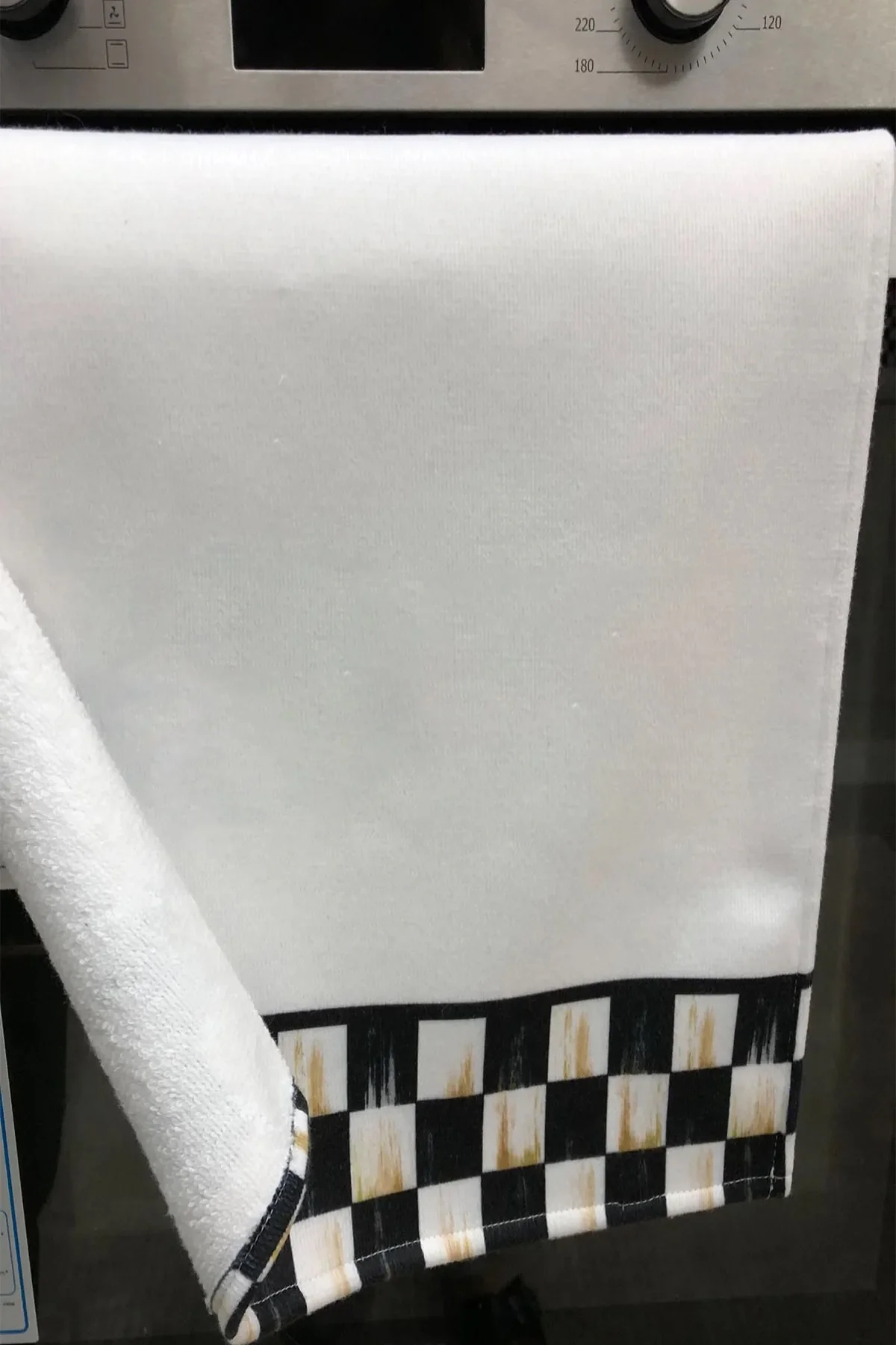 Valerine Life Lezzetin Sırrı Burada Mutfak Kurulama Fırın Beyaz El Havlusu %100 Pamuklu 35x50cm 2 Adet