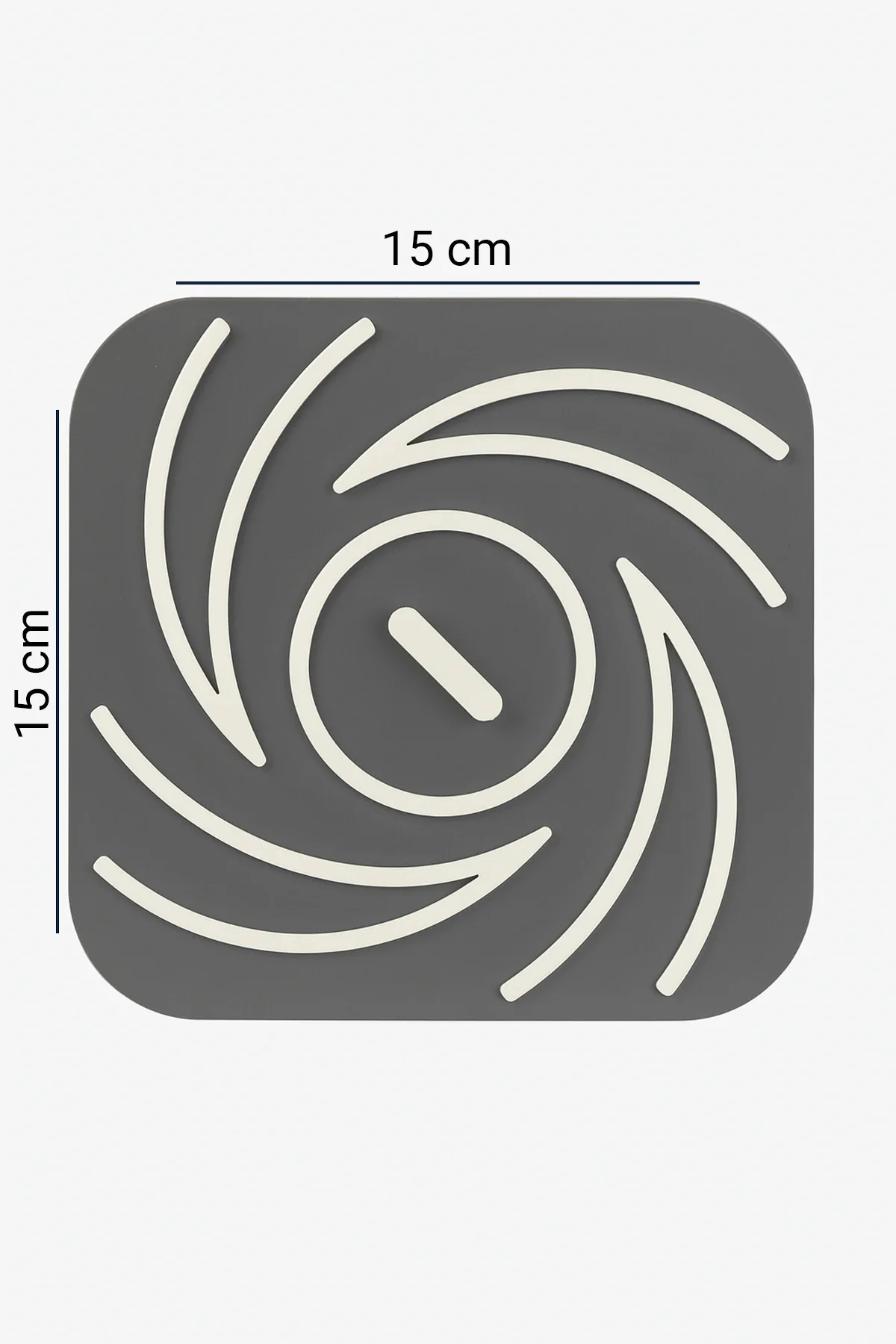 Valerine Life Gider Koku Önleyici Kaymaz Silikon Mat Banyo Mutfak Balkon Lavabo Su Gider Tıpası Kapağı
