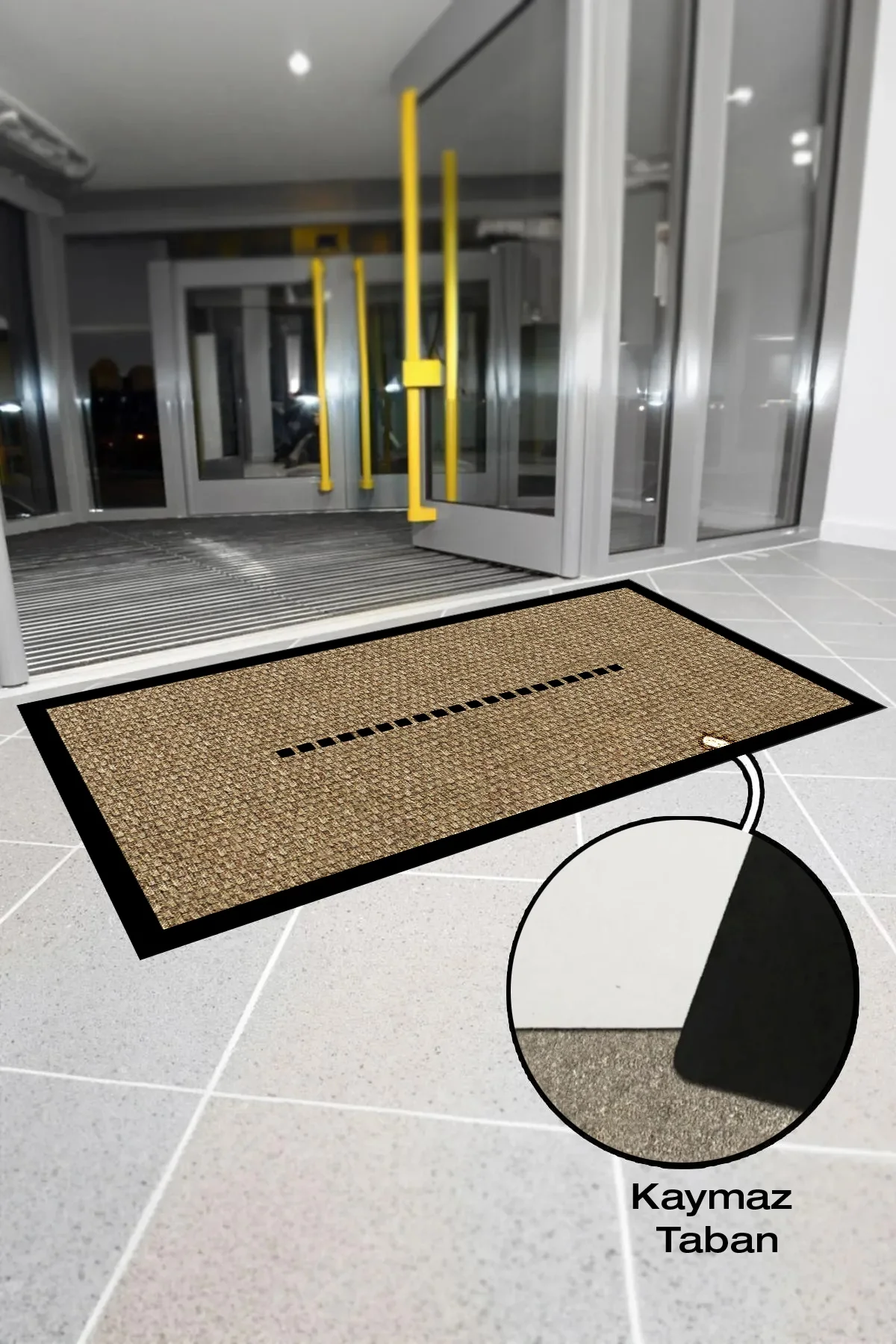 Valerine Life isme Kişiye Firmaya Özel Dijital Baskılı Hoş Geldiniz Dükkan Önü İşyeri Kapı Önü Paspası 50x90cm