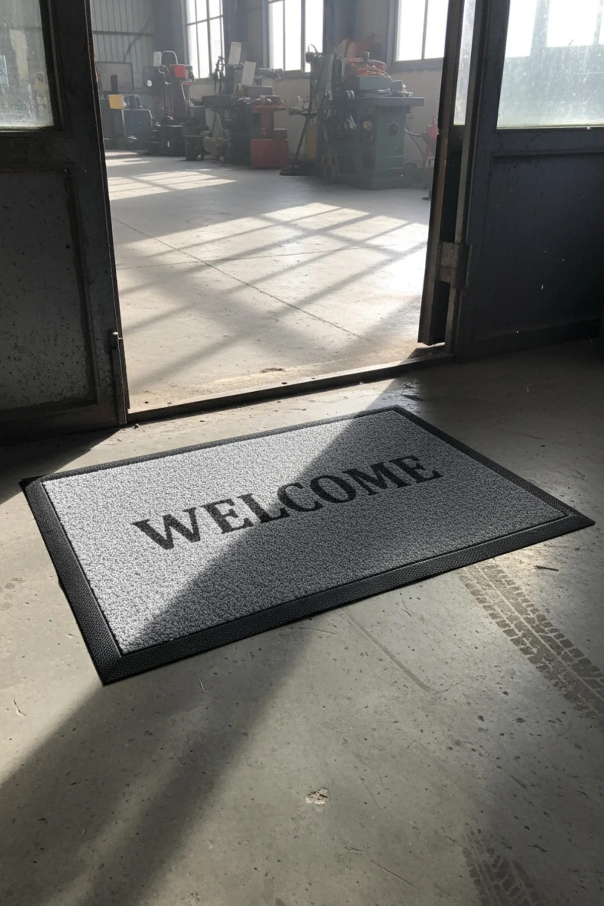 Valerine Life SoftTouch Dokulu Nem Alıcılı Kaymaz Taban Kapı Önü Ev İş Yeri Ofis Paspası 50x90cm