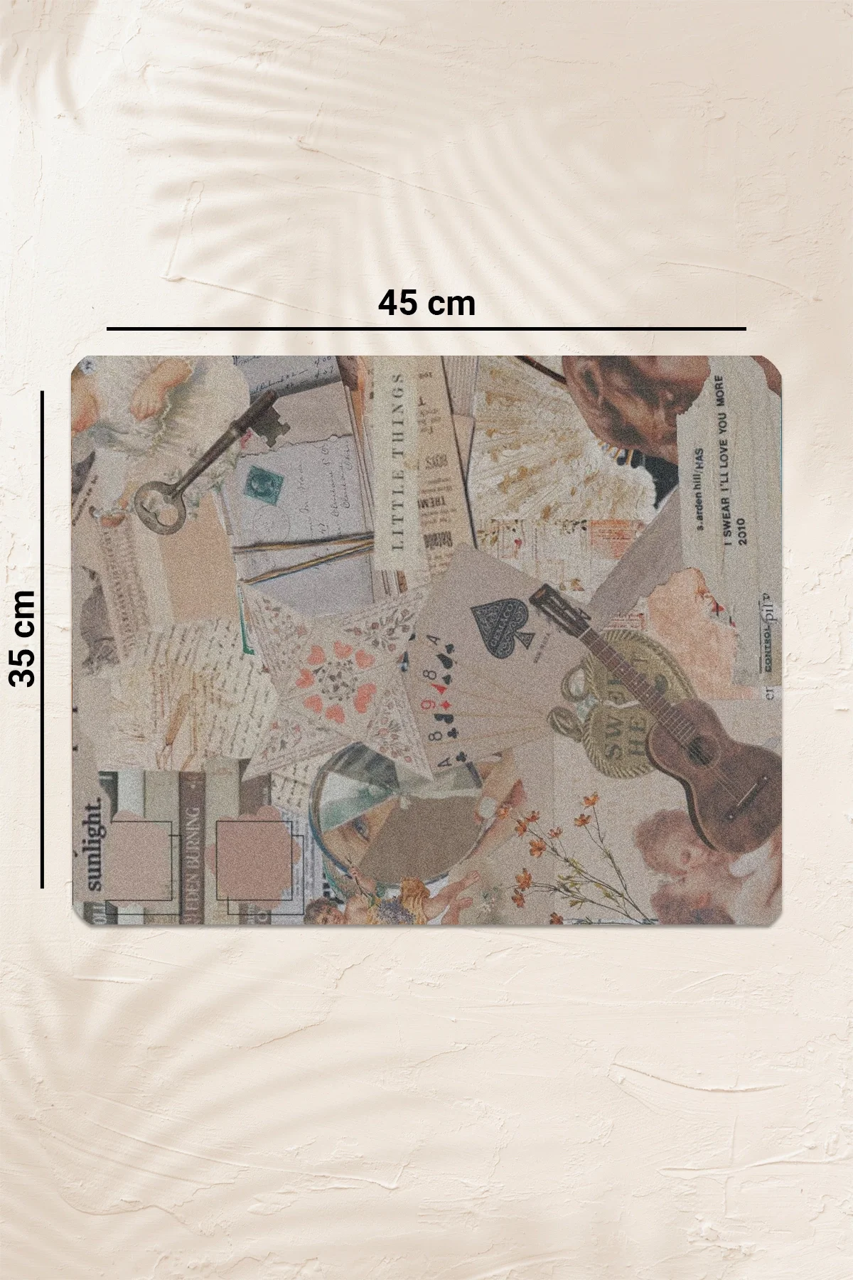 Valerine Life Kahve Makinesi Matı Sıvı Geçirmez Kaymaz Yıkanır Çaycı Çay Espresso Makinesi Pad 35x45cm 27KHD241229