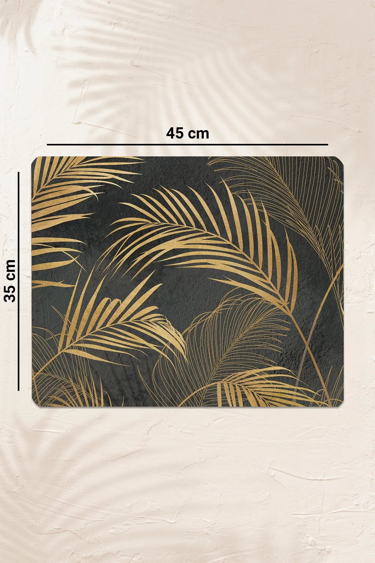 Valerine Life Kahve Makinesi Matı Sıvı Geçirmez Kaymaz Yıkanır Çaycı Çay Espresso Makinesi Pad 35x45cm 27KHD250201