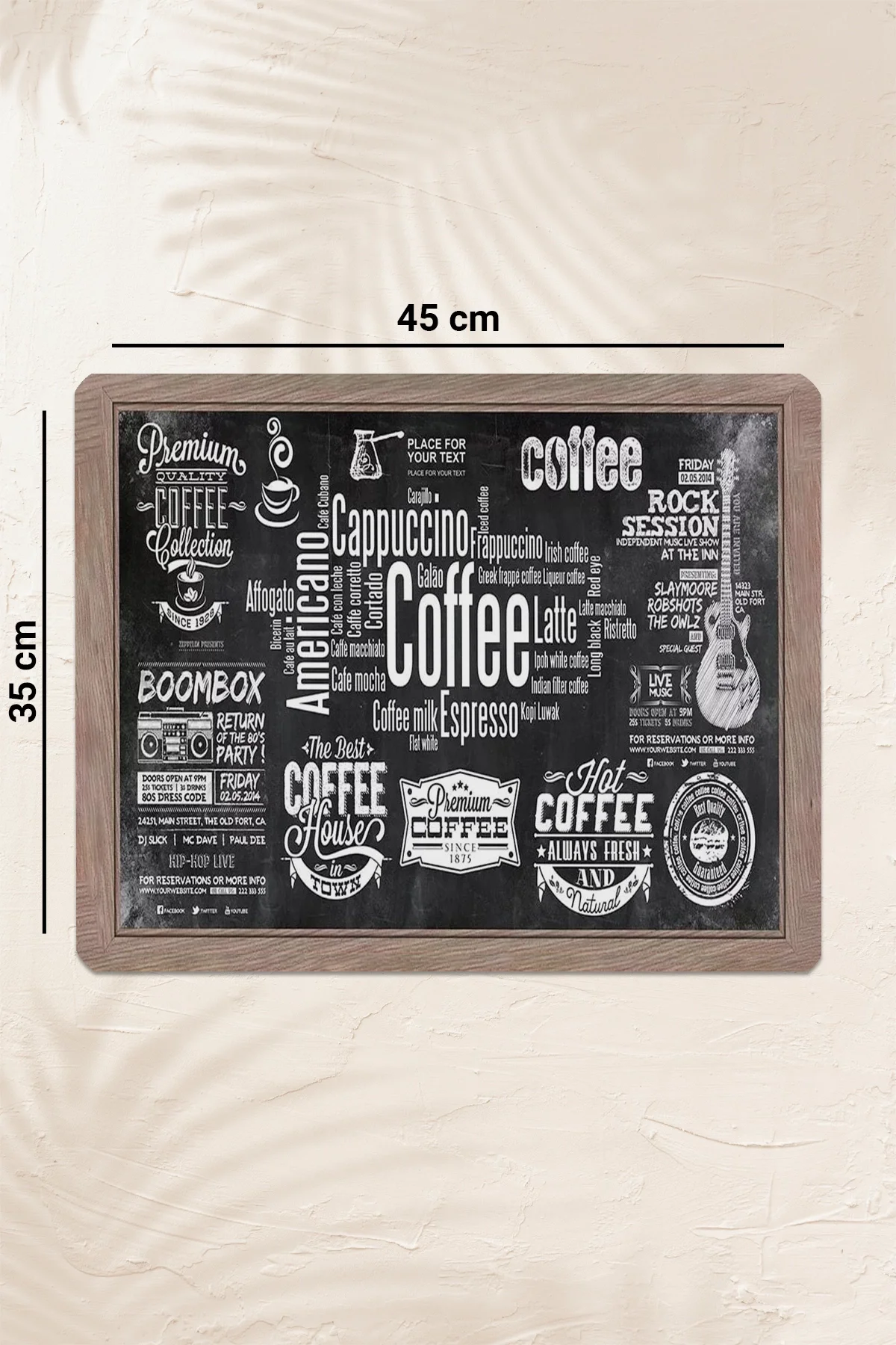 Valerine Life Kahve Makinesi Matı Sıvı Geçirmez Kaymaz Yıkanır Çaycı Çay Espresso Makinesi Pad 35x45cm 27KHD250205