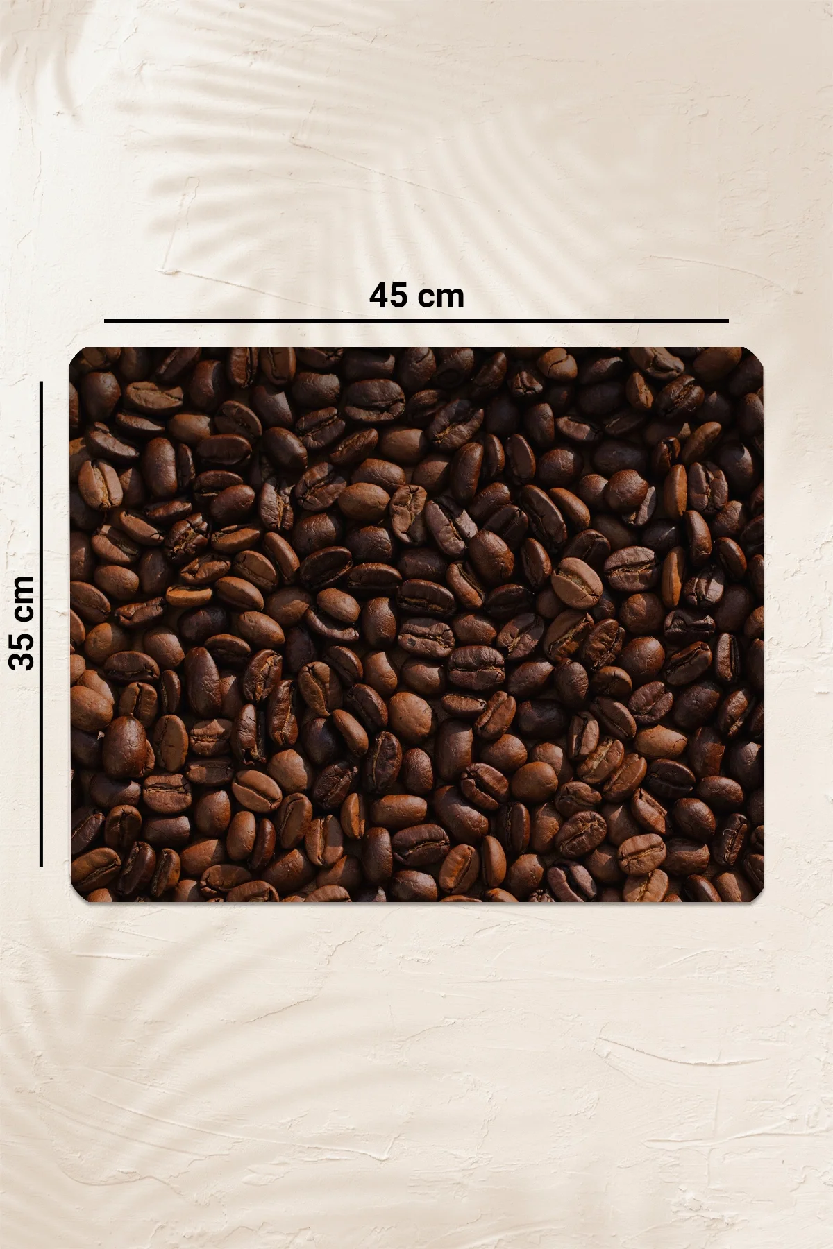 Valerine Life Kahve Makinesi Matı Sıvı Geçirmez Kaymaz Yıkanır Çaycı Çay Espresso Makinesi Pad 35x45cm 27KHD250210