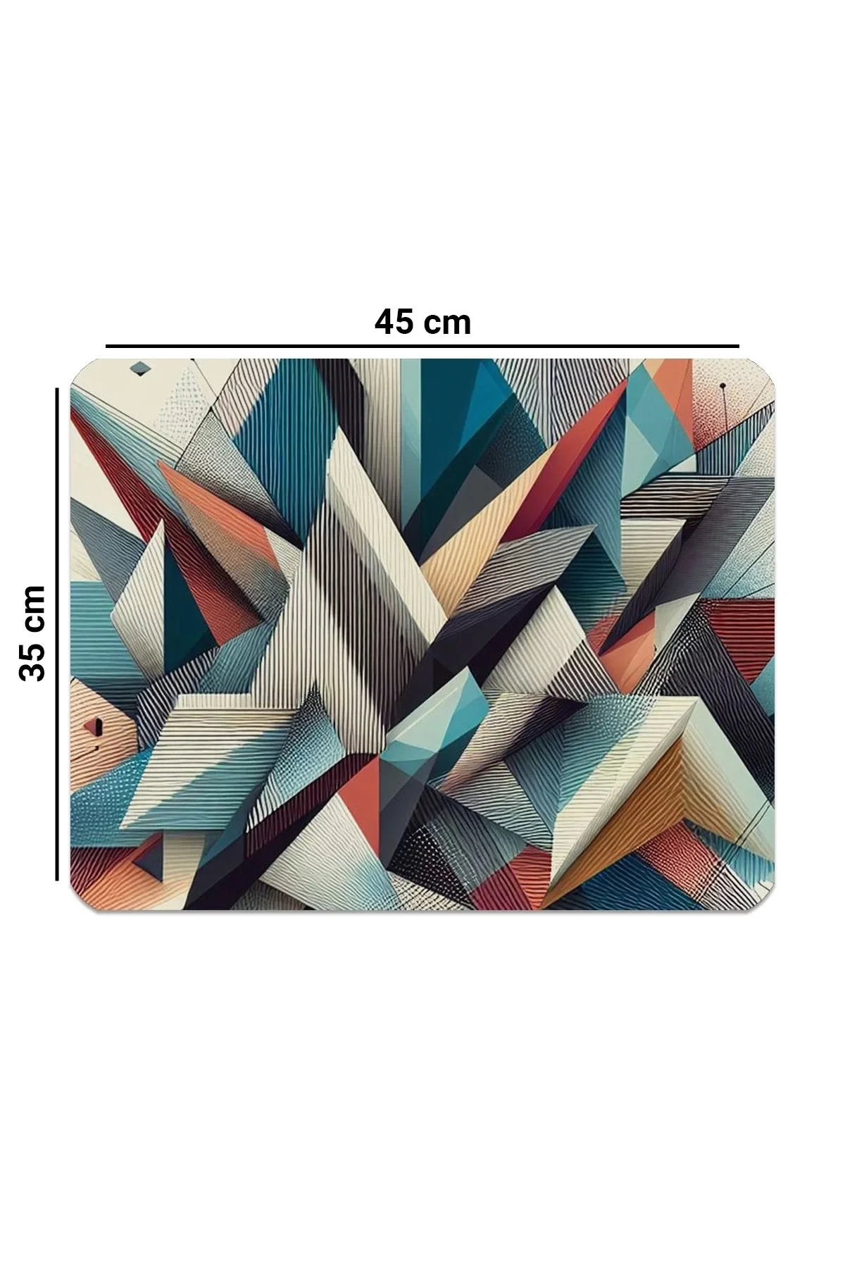 Valerine Life Kahve Makinesi Matı Su Geçirmez Kaymaz Yıkanabilir Çaycı, Çay Espresso Makinesi Pad 35x45cm 27KHD240103