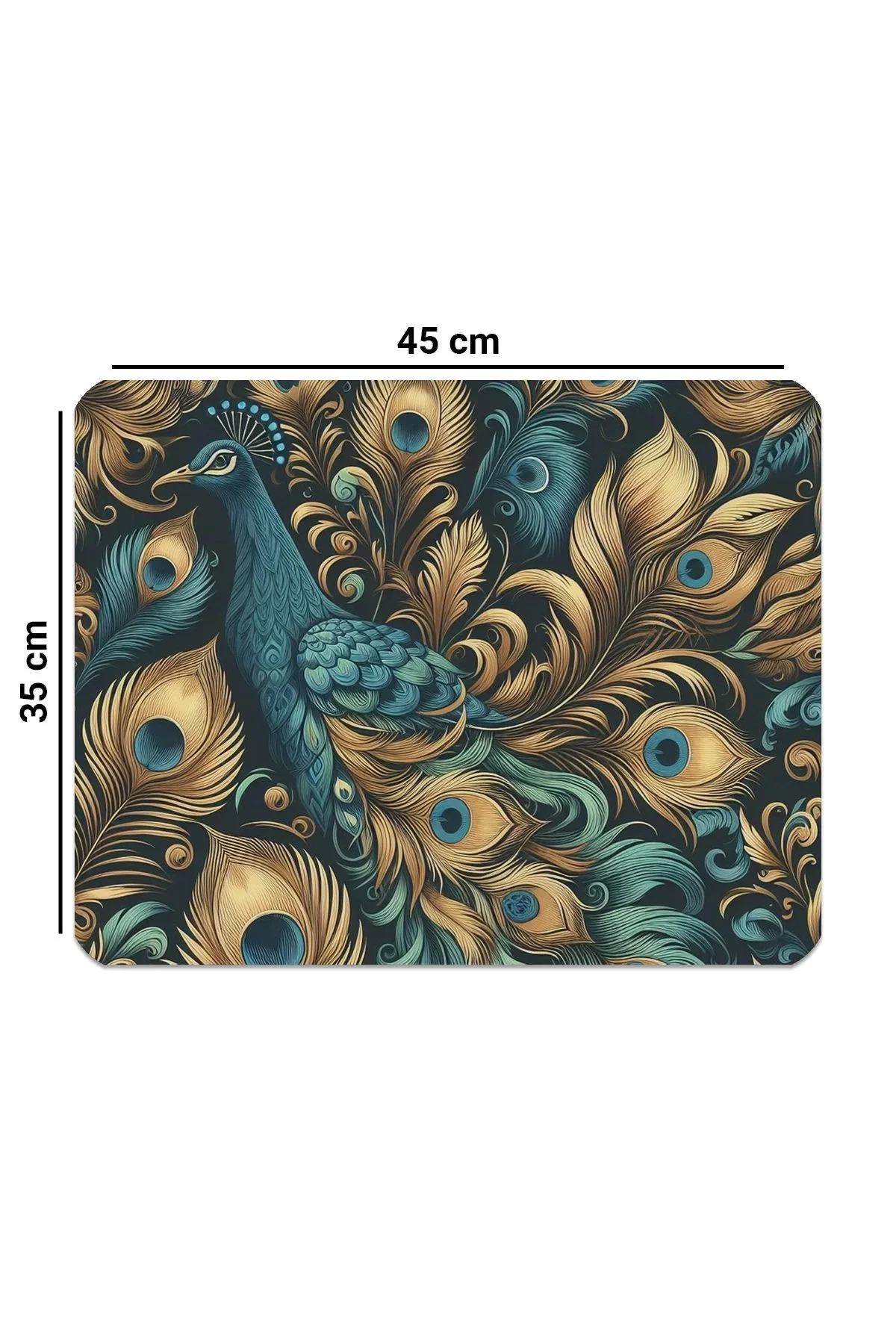 Valerine Life Kahve Makinesi Matı Su Geçirmez Kaymaz Yıkanabilir Çaycı, Çay Espresso Makinesi Pad 35x45cm 27KHD240109