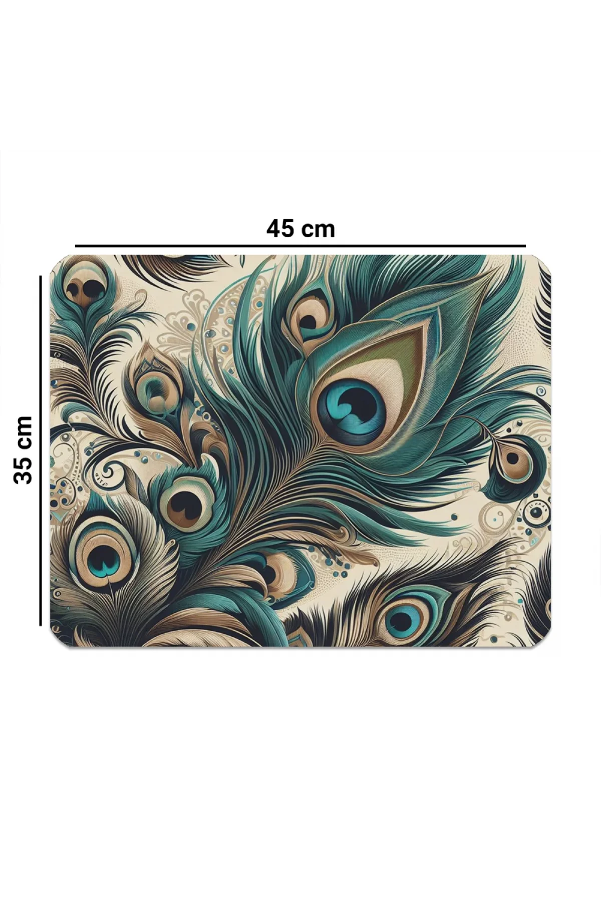 Valerine Life Kahve Makinesi Matı Su Geçirmez Kaymaz Yıkanabilir Çaycı, Çay Espresso Makinesi Pad 35x45cm 27KHD240112